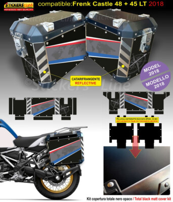 Kit adesivi valigie BMW R1250GS LC GS Adventure borse modello