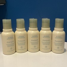 Aveda Shampure Hand Body Wash Travel Size 1.7 oz Lot Of 5
