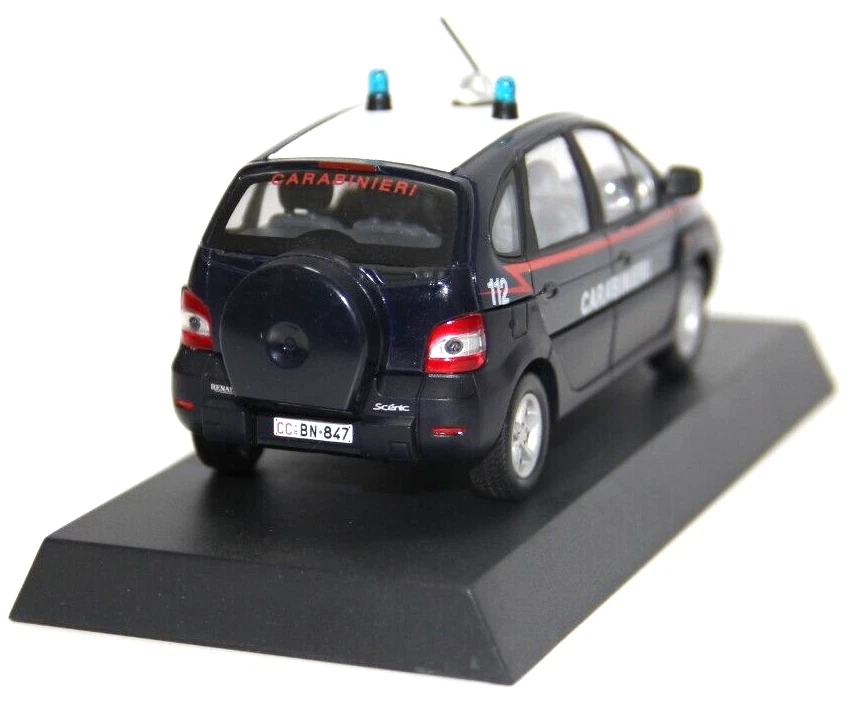 EDICOLA USATO 1:43 AUTO POLIZIA DIE CAST RENAULT RX4 2003 EDI 2 CAR - Immagine 4 di 4