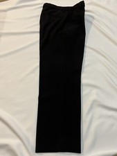 Calvin Klein Boys Dress Pants Black Flat Front