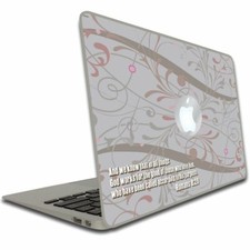 Romans 8:28 Bible Verse Macbook Air or Macbook Pro Skin - FREE SHIPPING