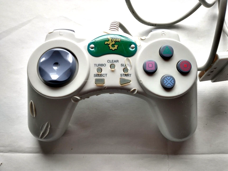 PlayStation 1 Wired White Controller Tested - Image 2 of 4