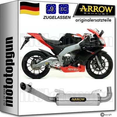 ARROW AUSPUFF ZUGELASSEN KAT THUNDER ALUMINIUM APRILIA RS4 125 2013 13 2014 14