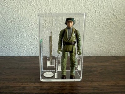 RARE!! 1983 Star Wars ROTJ REBEL COMMANDO AFA 80+ NM Flesh Face NO COO