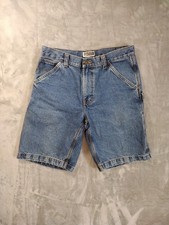 Y2K Route 66 Carpenter Shorts Mens 34 Baggy Relaxed Fit Vintage Retro Casual