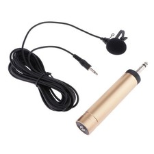 Lavalier Lapel Mic 6.5mm Output Plug Condenser
