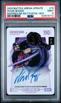 2025 BO JACKSON BATTLE ARENA UPDATE HEX INK CHICKEN MAN/WADE BOGGS 10/10 PSA 9