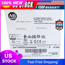 Allen Bradley 20F11ND022JA0NNNNN PowerFlex 753 AC Drive 20F11ND022JA0NNNNN