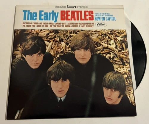 THE EARLY BEATLES  12'' LP RECORD 33RPM CAPITOL ST-23009 W/INSERT MT