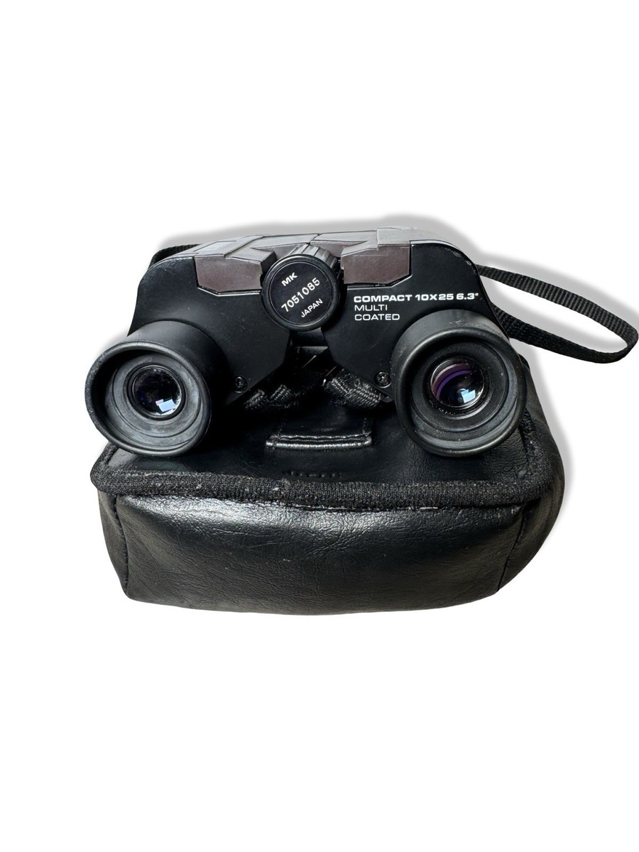 Compact Minolta 6.3 Degrees Folding 10 x 25 Binoculars Made In