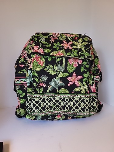 Vera Bradley Botanica Large Quilted Backpack