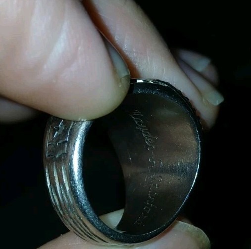 2012 CENTRAL HIGHSCHOOL CLASS RING W/ RED STONES … - image 6