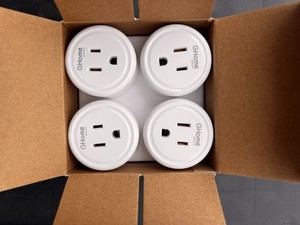 GHome Smart Voice Control Smart Plug WP3, Boîte de 8 Travailler avec Alexa, Google NEW