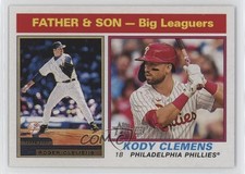 2025 Topps Heritage Father & Son - Big Leaguers Kody Clemens Roger #67 2k3