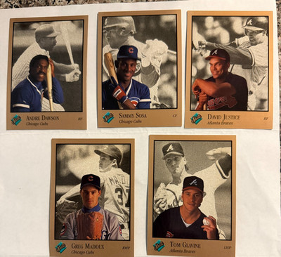 1992 LEAF STUDIO BASEBALL CARD SET COMPLETE 263 CARDS 