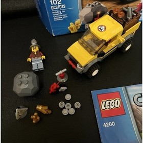 LEGO City Set 4200 - Construction Mining 4x4 100% Complete Box & Instructions