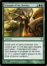 1x Triumph of the Hordes Light Play MTG Magic - Kid Icarus -