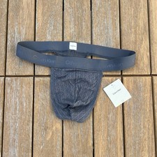 Calvin Klein CK men  gray monogram Lace thong...