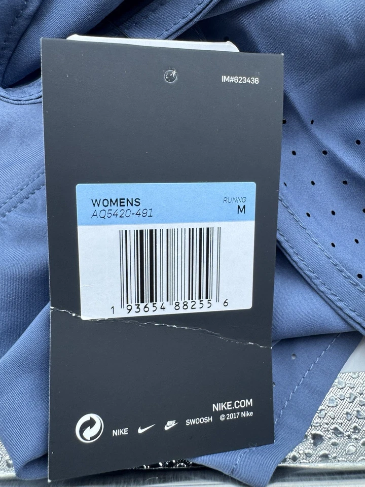 Шорты беговые женские Nike Flex Eclipse 2 в 1 розовые и темно-синие размер M AQ5420 - Изображение 3 из 4