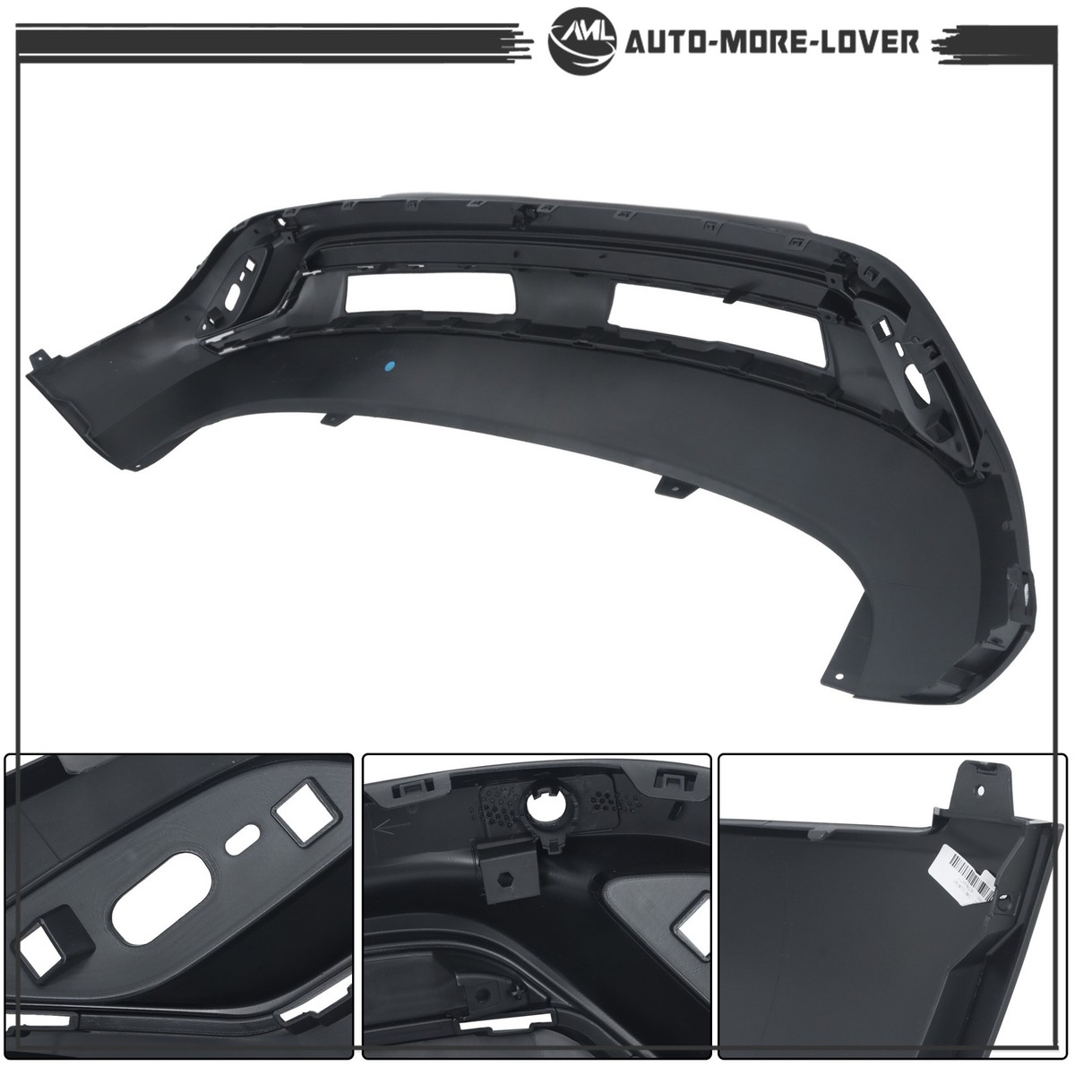 Rear Lower Bumper Cover Face Bar Plastic Primed 42867886 For Chevy