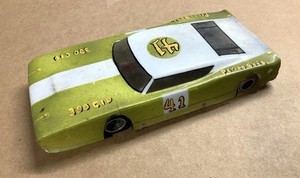 Vintage Angle Winder Torino Slot Car NASCAR Stock Car 4” WB