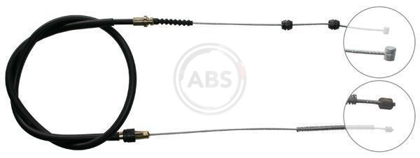 A.B.S. K12088 Seilzug, Feststellbremse For Opel Vauxhall-image
