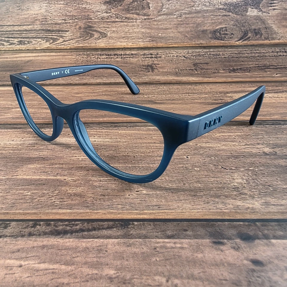 DKNY Eyeglass Frames Womens 53 19 140 Blue Cat Eye Glasses DY4687 3752 Stylish - Image 3 of 4