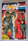 Vintage 1982 GI Joe Grunt V1.5 Swivel Arm Figure 100% Complete W/ Cardback!