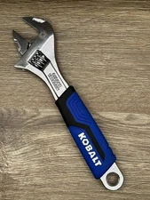 Kobalt Adjustable Chrome Vanadium 200 mm/ 8" ‘crescent Wrench USA Rubber Handle