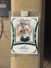 2024 Drew Brees Sealed Flawless Champions Signatures Auto Emerald 2/5 RARE