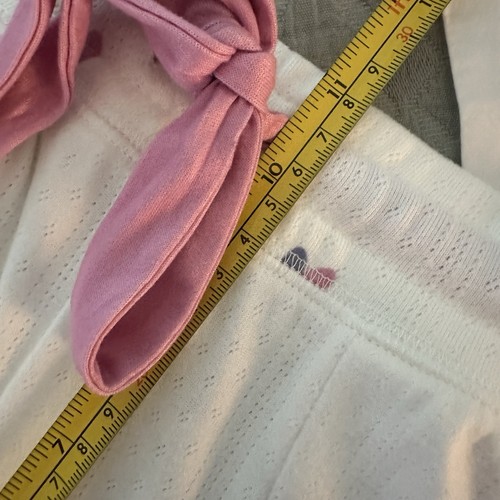 PJ Salvage Heart Print Pajama Pants. Ivory Pink & Purple. Size S. New with Tags - Bild 12 von 13
