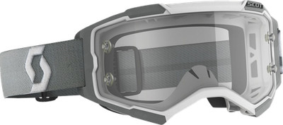 Scott USA 274514-1039113 Fury Goggles White/Gray - Clear Works