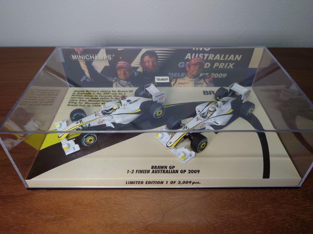 限定 1/43 ブラウンGP 2009 オーストラリアGP 1-2FINISH s-l400.jpg