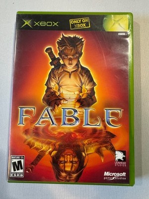 Fable (Microsoft Xbox, 2004) Authentic Tested/Working CIB