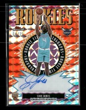 2025-26 Finest Rookie Auto Orange Geometric Refractor Sion James #/15 #RFA-SJ