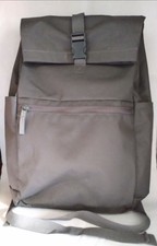 IKEA Starttid Laptop backpack Grey roll top Extendable Easy Reach laptop