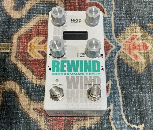 Alexander Pedals Rewind Programmable Echo Effect Pedal - New