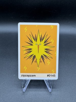 Zapdos - Zipzapzam #145 Pookiemoot Series 1 Custom Fan Art Pokemon