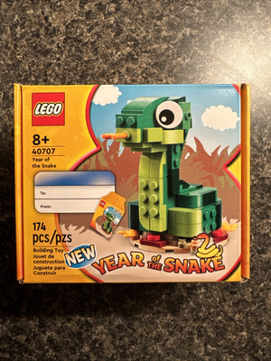 LEGO 40707 Year of the Snake New Sealed Fast Ship