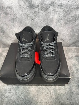 Size 11.5 | Jordan 3 Black Cat With Box | Pre-Owned Size 11.5 | Jordan 3 Black Cat With Box | Pre-Owned | eBay main image 3