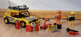 PLAYMOBIL 3524 Rallycar und Crew
