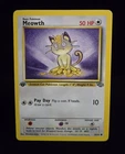 Pokémon TCG - MEOWTH - 1ST EDITION - 56/64 - WOTC - JUNGLE (1999) - LP/NM