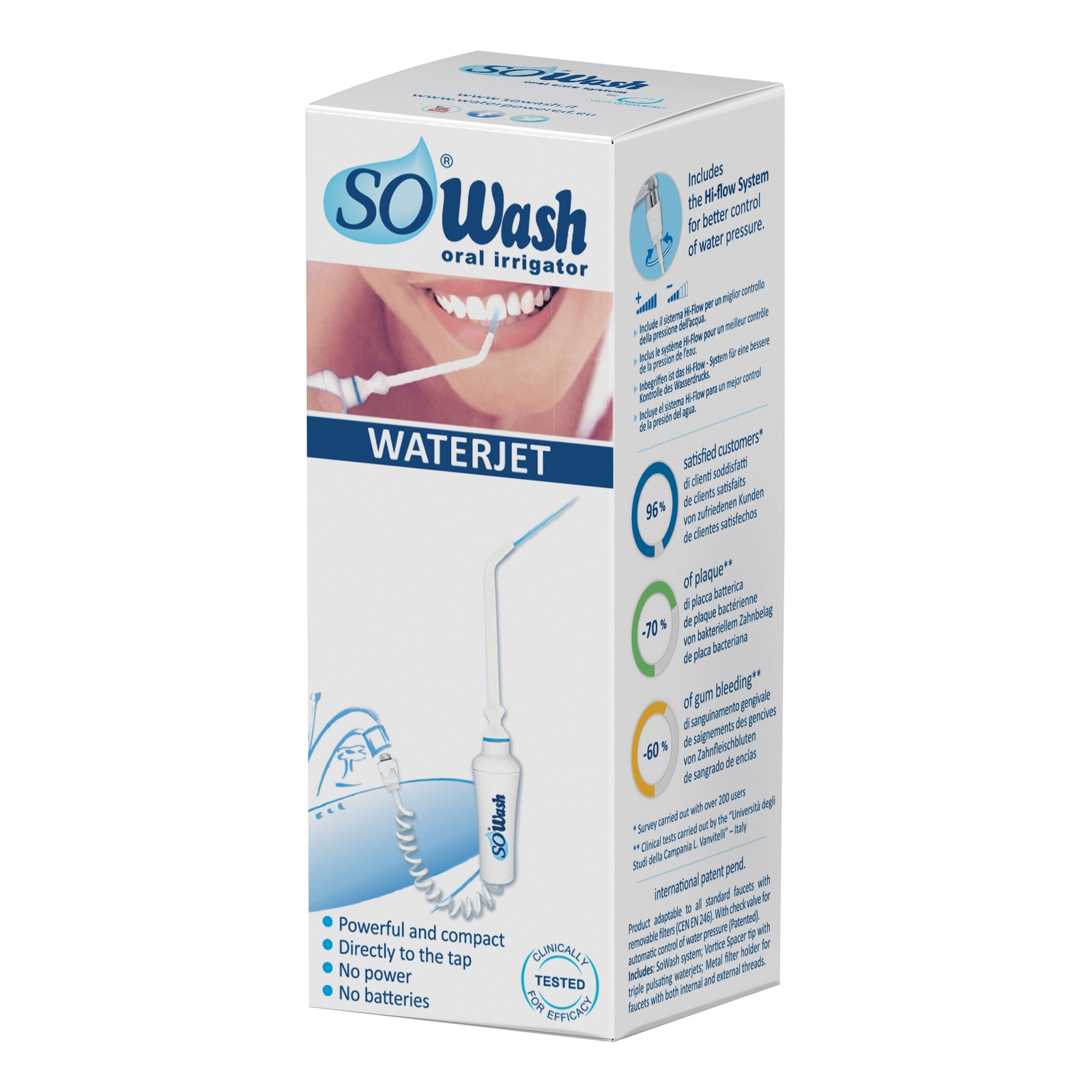 Sowash Idrogetto Eco: Pulizia Dentale Sostenibile Senza Sprechi