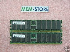 4GB (2GBx2) Memory PC2100 DDR RDIMM Dell PowerEdge 1750 2600 2650(311-1827-1.35)