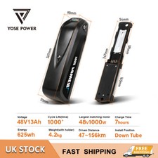 48V13Ah E-Bike Electric Bicycl Lithium-ion HL E-bike Battery with USB