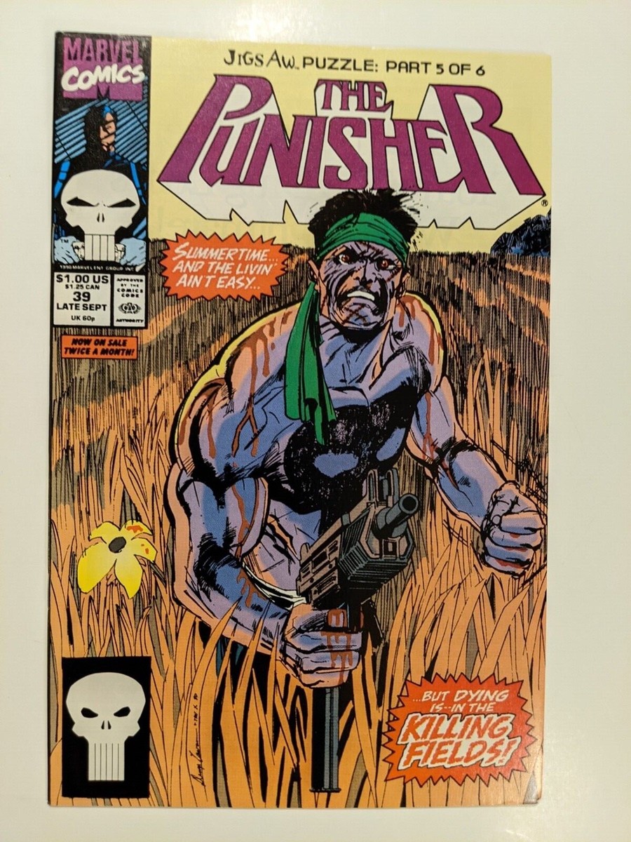 The Punisher - Vol 2 No 39 - September 1990 - Marvel Comics