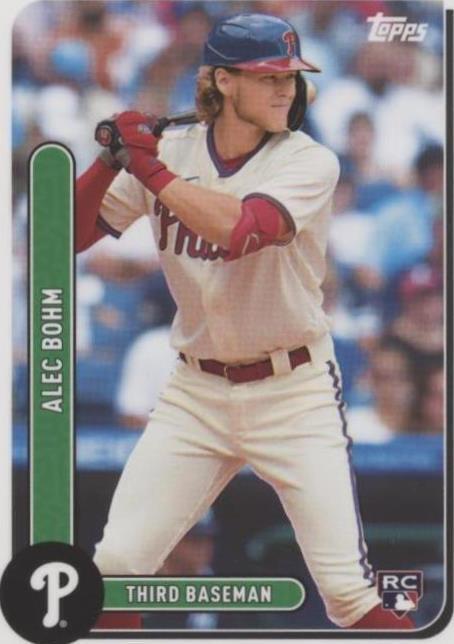 2021 Topps Brooklyn Collection - Alec Bohm #40 - 1 of 1