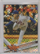 2017 Topps Chrome  Wal-Mart Mega Box X-Fractor #103 Noah Syndergaard