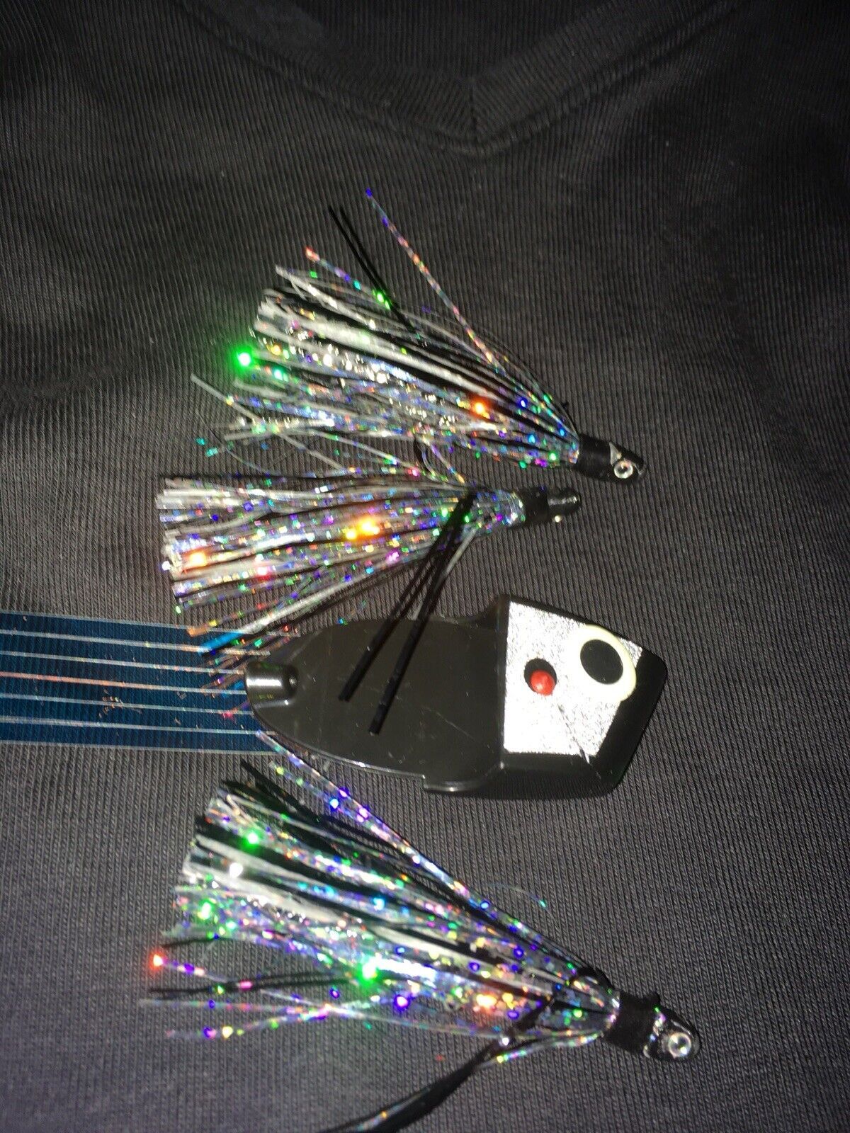 High Percentage Salmon Trolling Flies And Bait/Meat Rigs- Hyper Vis ...