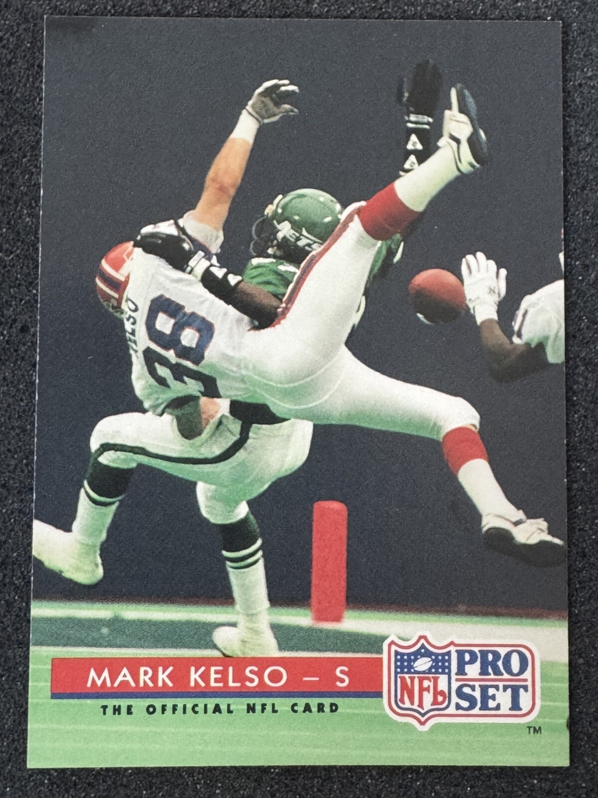 1992 Pro Set Mark Kelso #97 Buffalo Bills